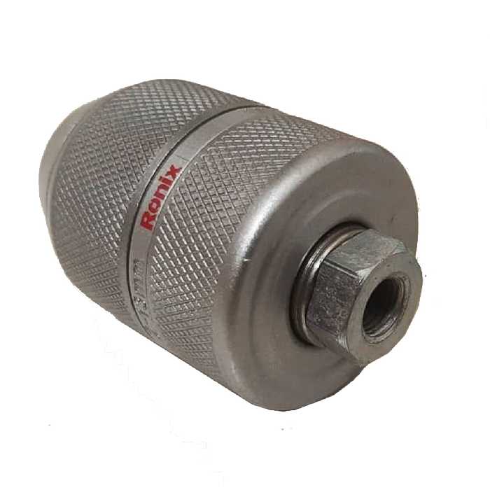 سه نظام رونیکس مدل فلزی سایز 13 میلیمتر به همراه تبدیل