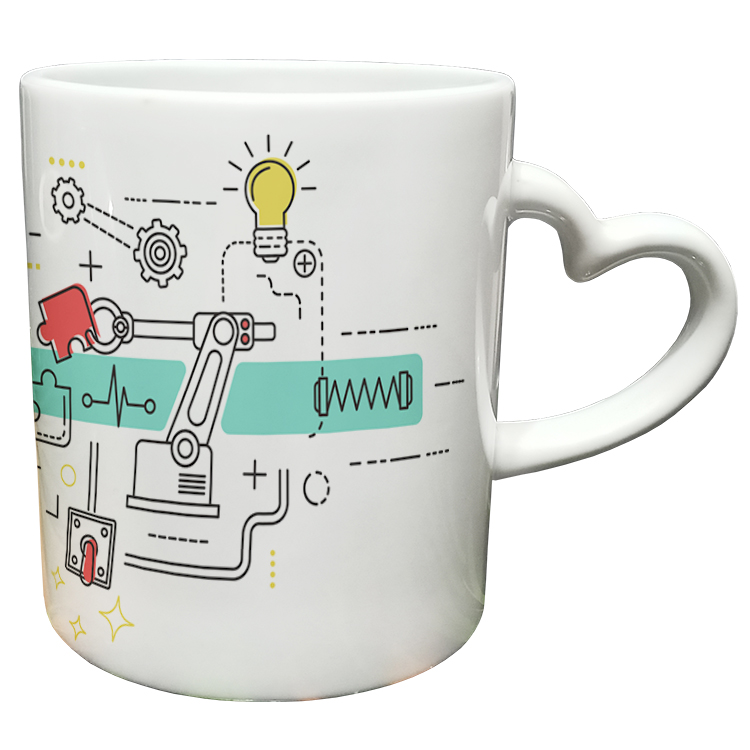 ماگ مدل دسته قلبی طرح مهندس کد 32