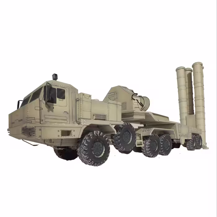 کیت ساخت ماکت موشک و لانچر S300