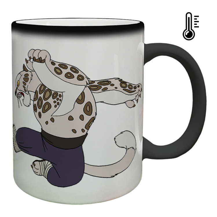 ماگ حرارتی مدل پاندا کونگ فو کار کد 89