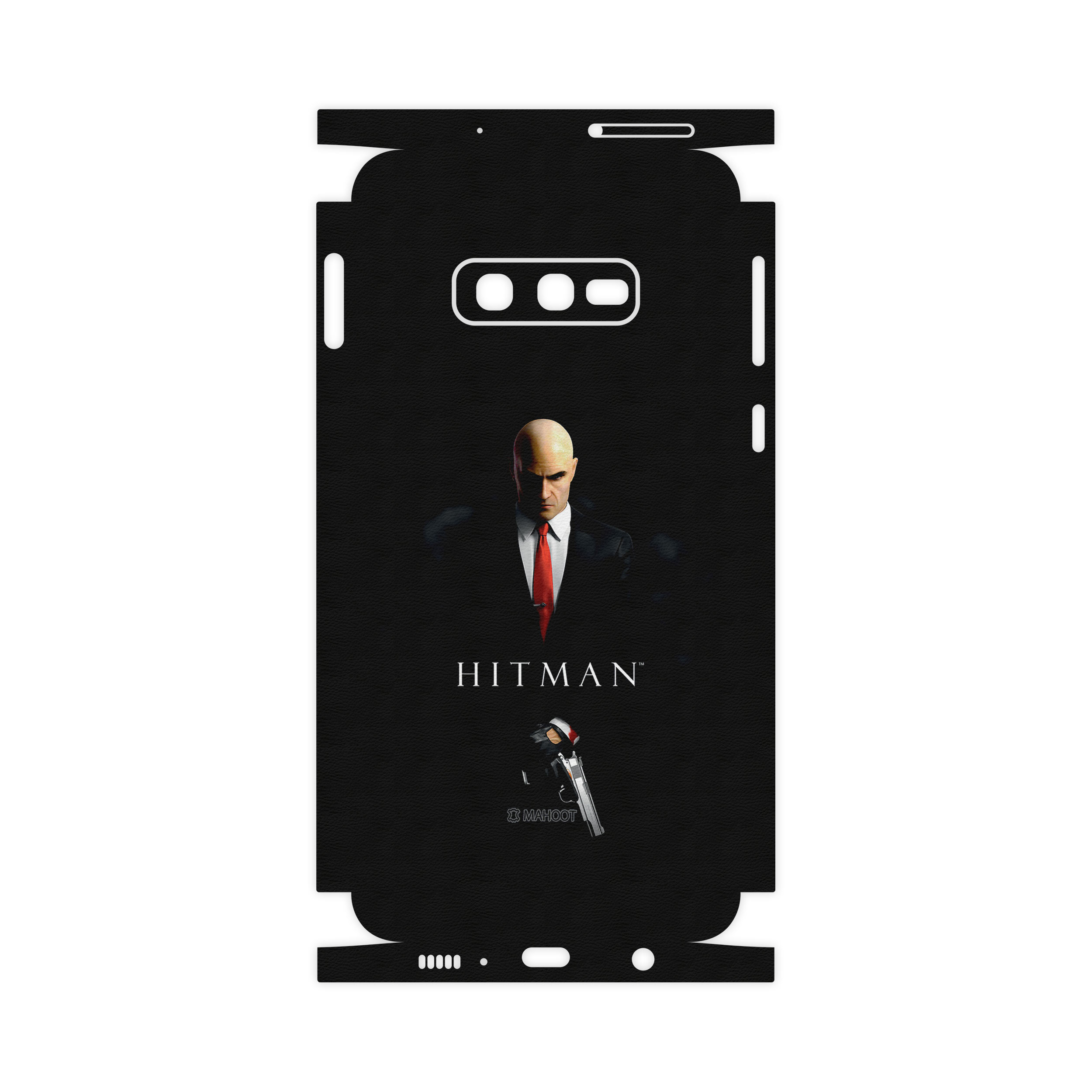 برچسب پوششی ماهوت مدل HITMAN-Game-FullSkin مناسب برای گوشی موبایل سامسونگ Galaxy S10e