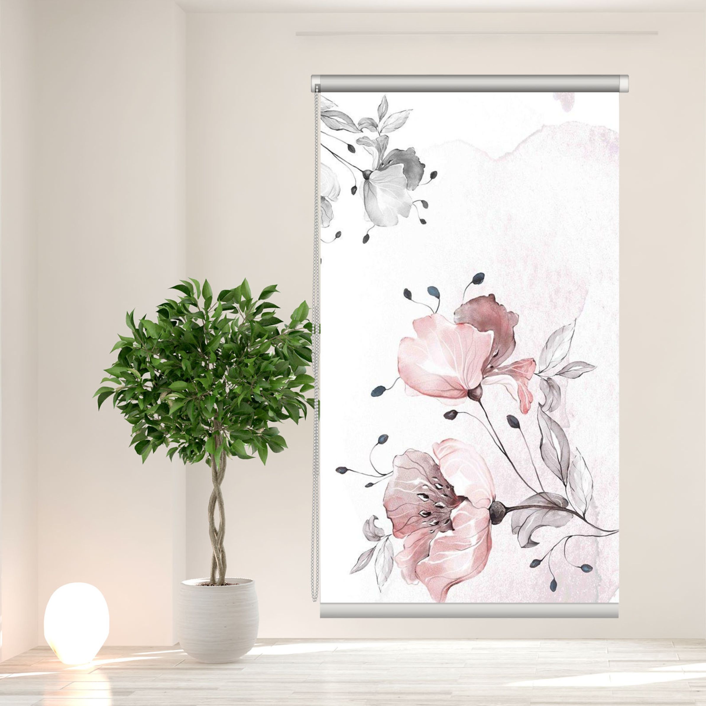 پرده شید کد 2119210 سایز 70x180 سانتیمتر 