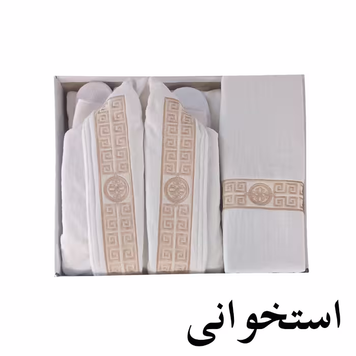حوله سرویس پالتویی 4 تکه تاچ مدل کاریزما سایز 125