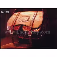 الگو چرم دوزی کد 119 - کیف زنانه رو دوشی