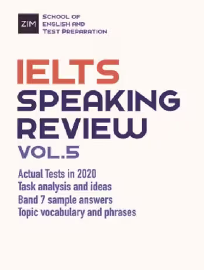 IELTS SPEAKING REVIEW VOL 5 چاپی رنگی