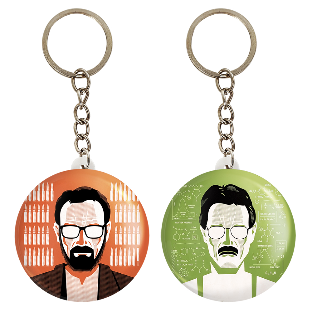 جاکلیدی خندالو مدل والتر وایت سریال Breaking Bad کد 1329113292 مجموعه 2 عددی