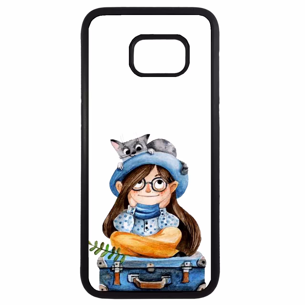 کاور طرح دخترانه کد 11054094059 مناسب برای گوشی موبایل سامسونگ galaxy s6 edge plus