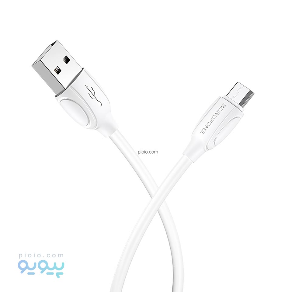کابل USB به میکرو بروفون مدل BX19 طول 1 متر