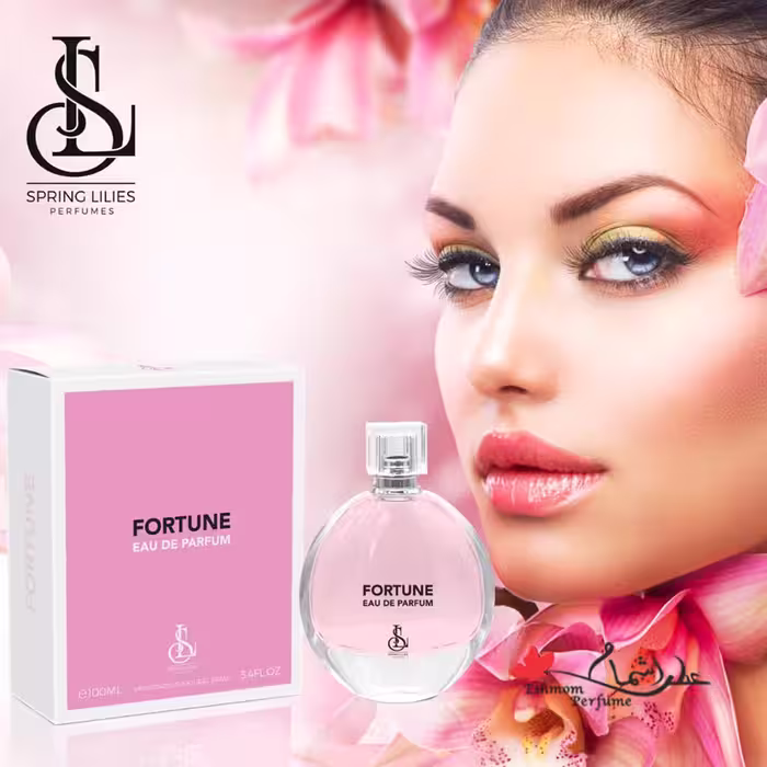 اسپرینگ لیلیز ادکلن زنانه 100 میل رایحه چنس چنل FORTUNE برند SPRING LILIES