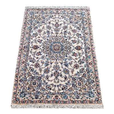 فرش دستباف یک و نیم متری مدل نایین D