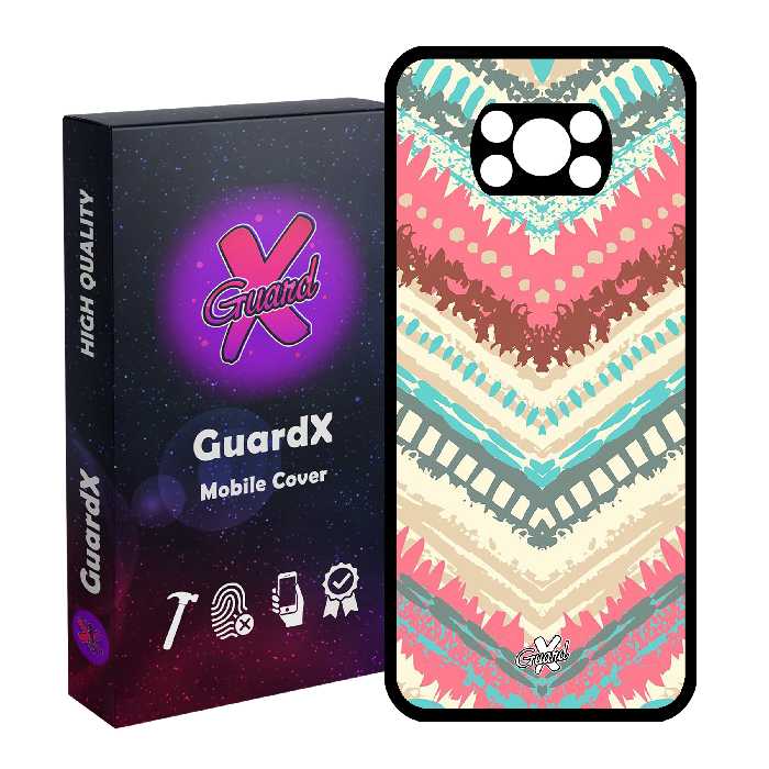 کاور گارد ایکس طرح Colors مدل Glass10129 مناسب برای گوشی موبایل شیائومی Poco X3 Pro