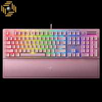 کیبورد گیمینگ ریزر  BlackWidow V3  Green Switch Quartz Edition