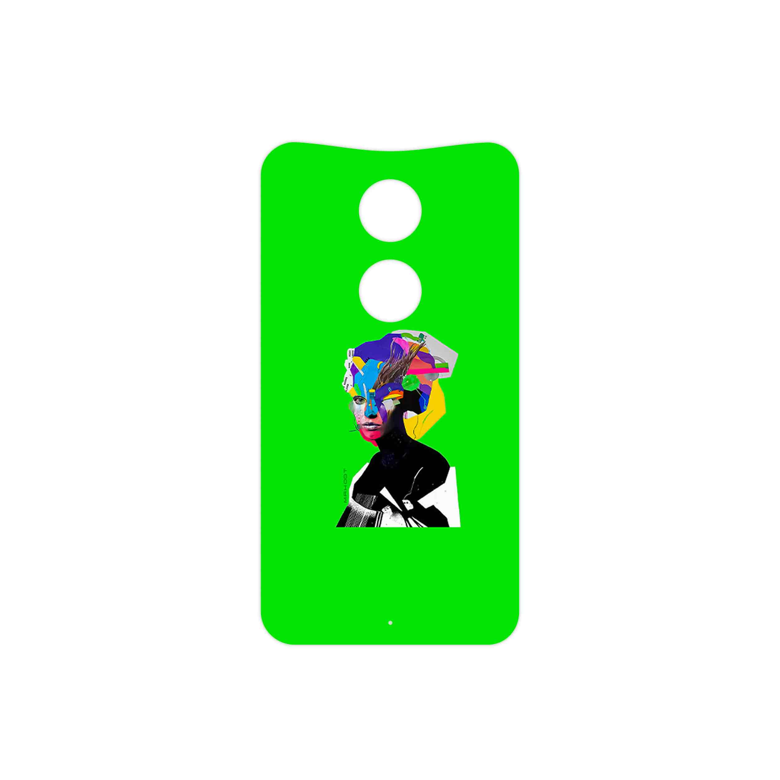 برچسب پوششی ماهوت مدل Collage of Women Portrait 3 مناسب برای گوشی موبایل موتورولا Moto X 2014