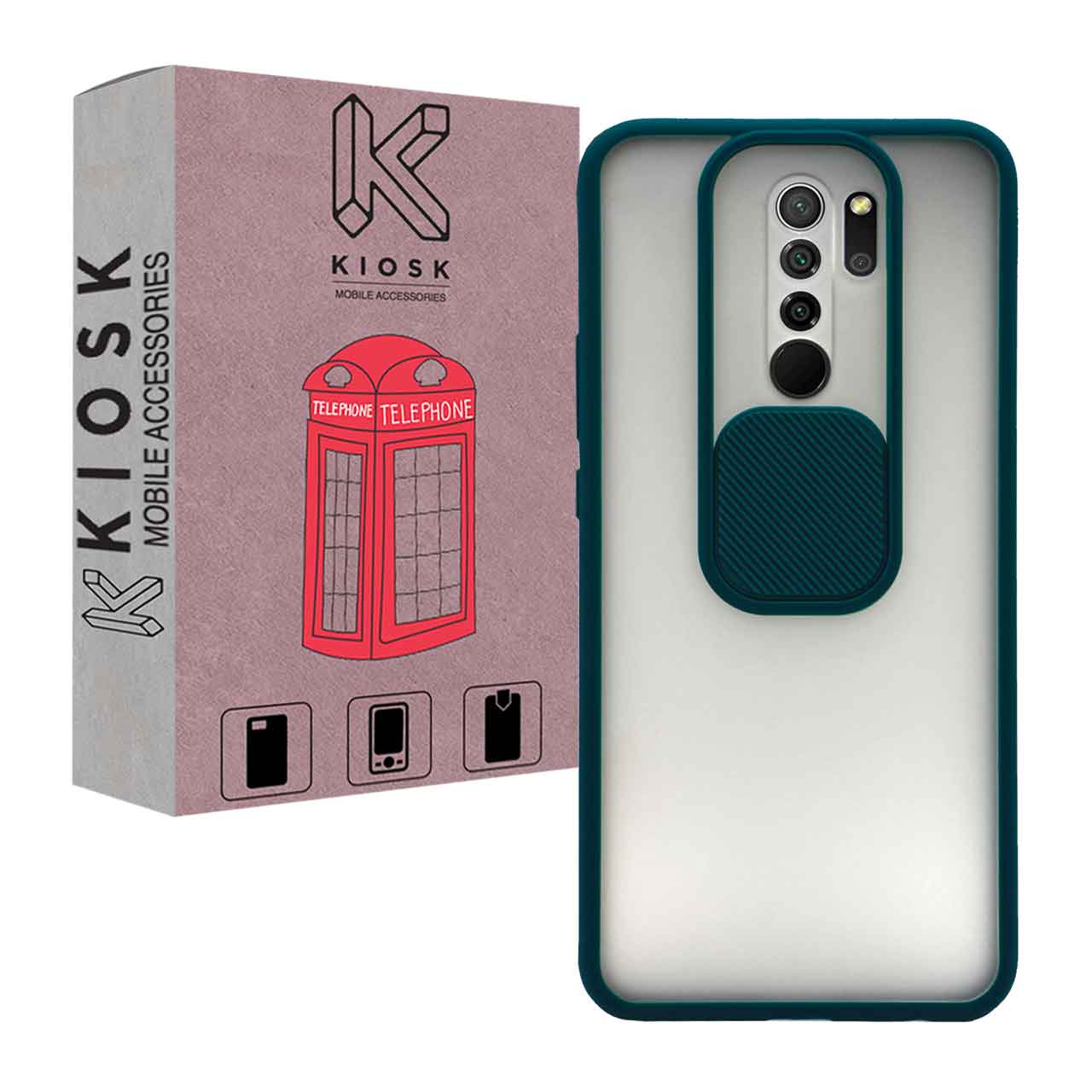  کاور کیوسک مدل KMHFZLD-1 مناسب برای گوشی موبایل شیائومی Redmi Note 8 Pro