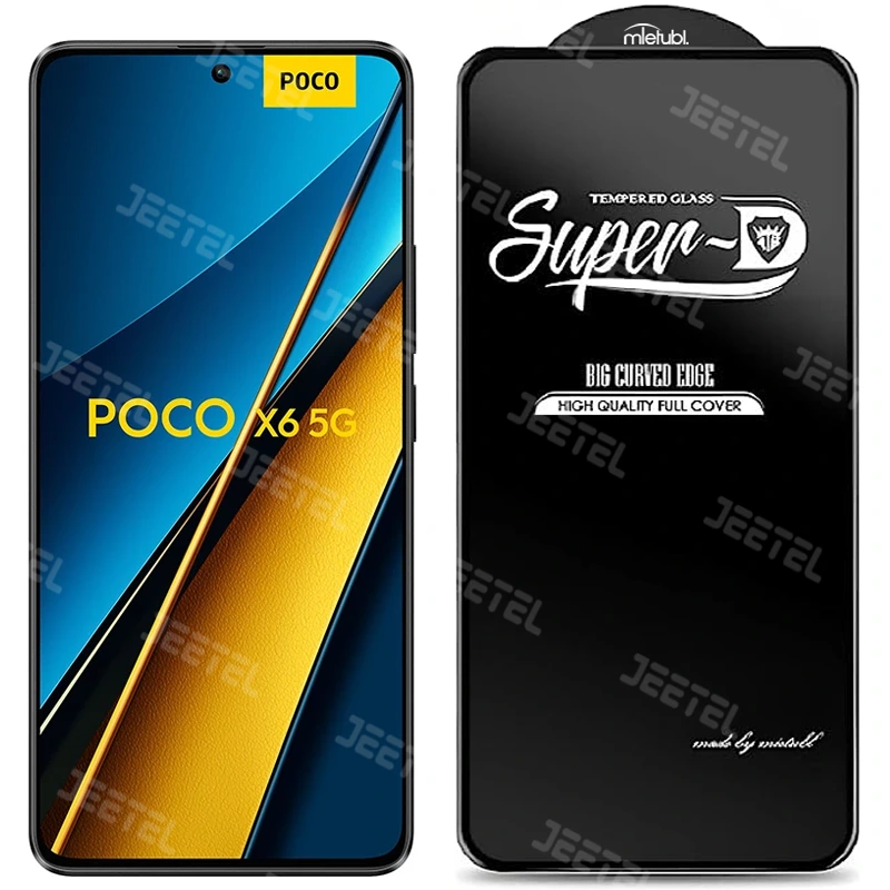 گلس گوشی Xiaomi Poco X6 (5G) سوپر دی اورجینال از برند Mietubl