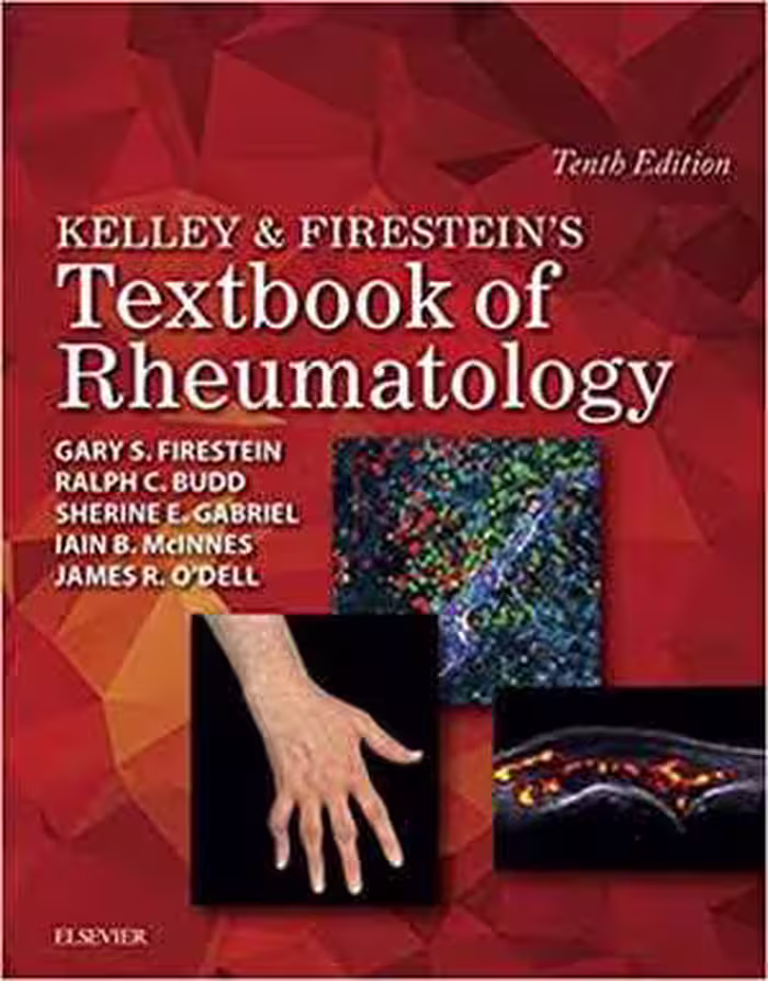 [PDF] دانلود کتاب Kelley And Firestein’S Textbook Of Rheumatology, 10th ed, 2017