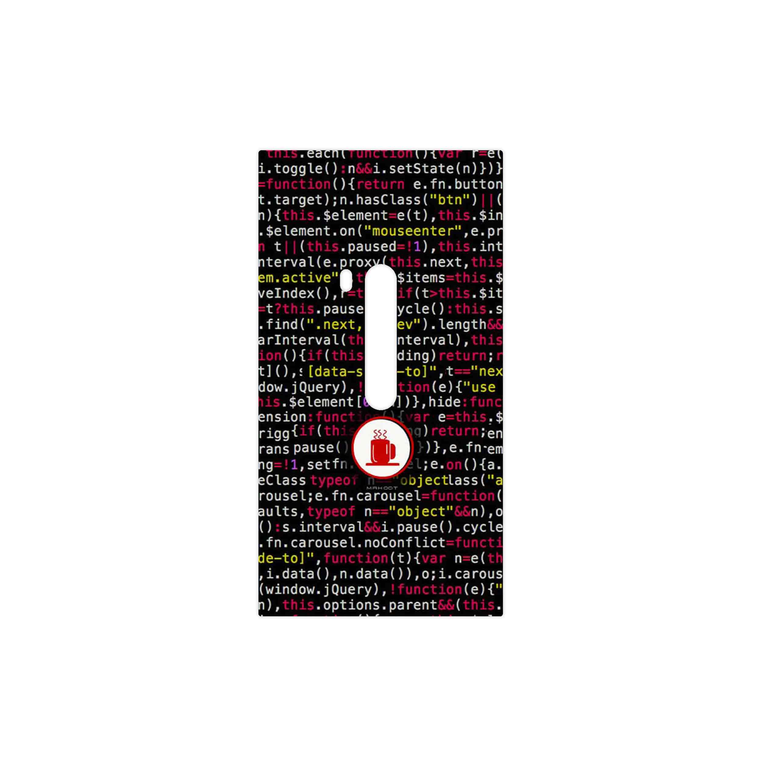 برچسب پوششی ماهوت مدل Programming 1 مناسب برای گوشی موبایل نوکیا Lumia 920