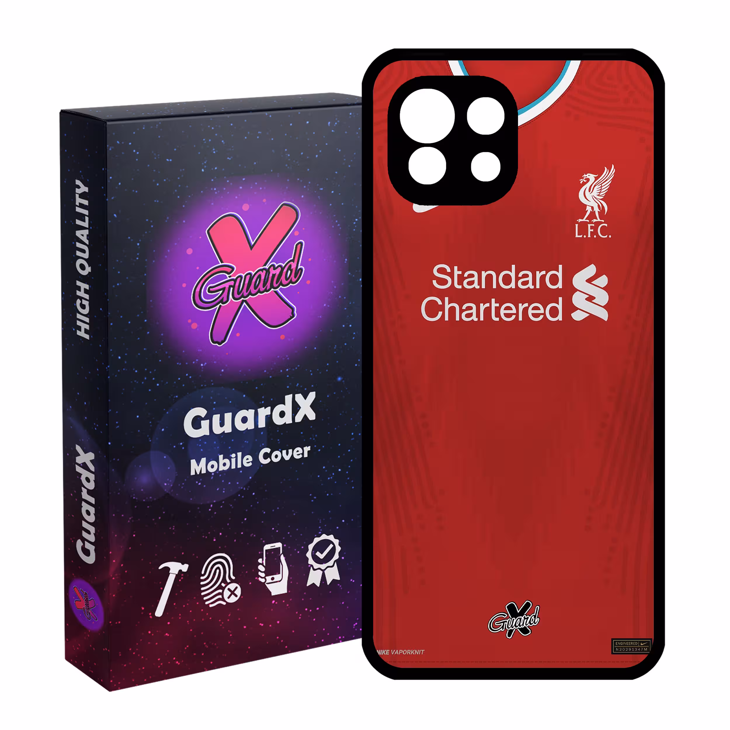 کاور گارد ایکس طرح Liverpool مدل Glass10252 مناسب برای گوشی موبایل شیائومی Mi 11 Lite