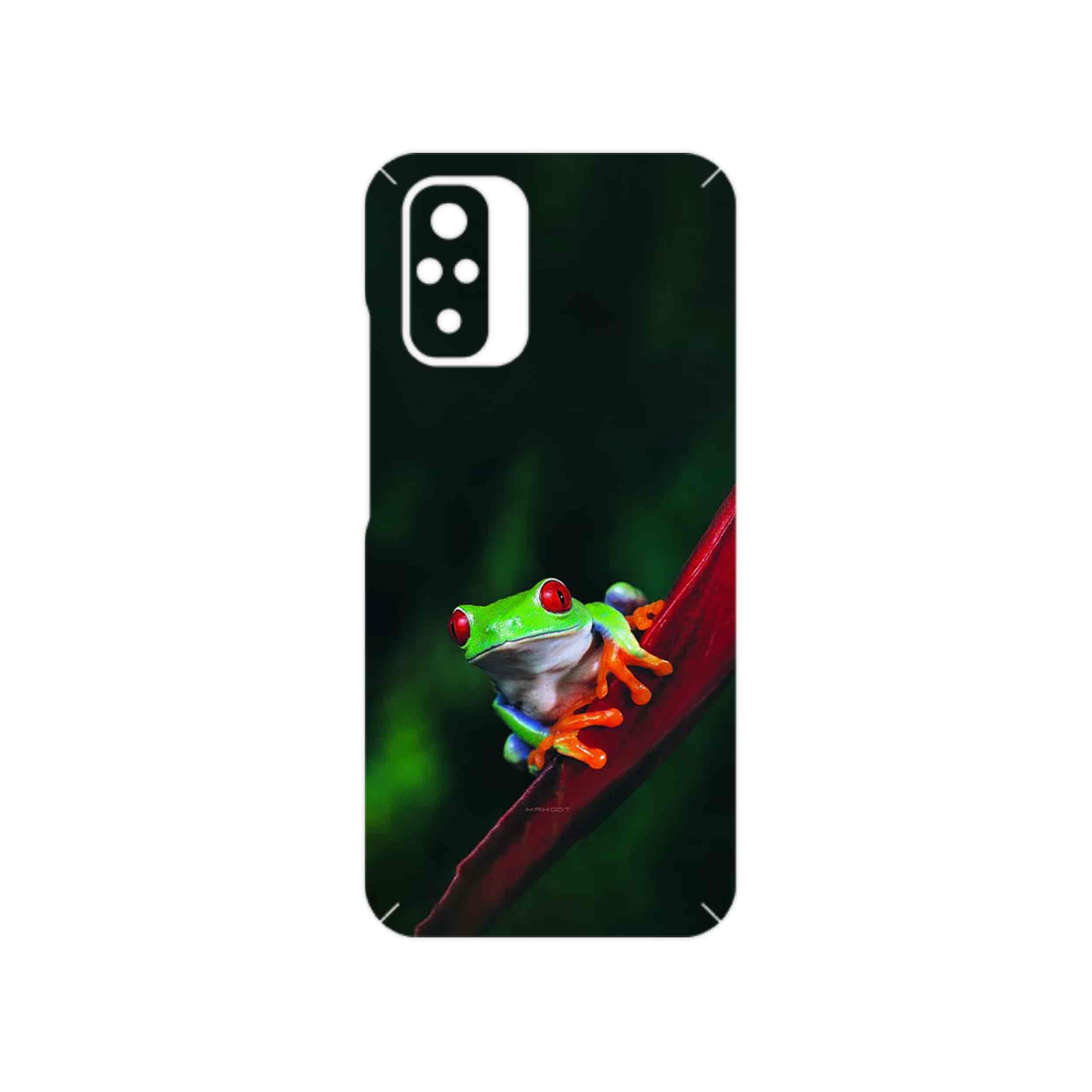 برچسب پوششی ماهوت مدل Frog مناسب برای گوشی موبایل شیائومی Redmi Note 10s