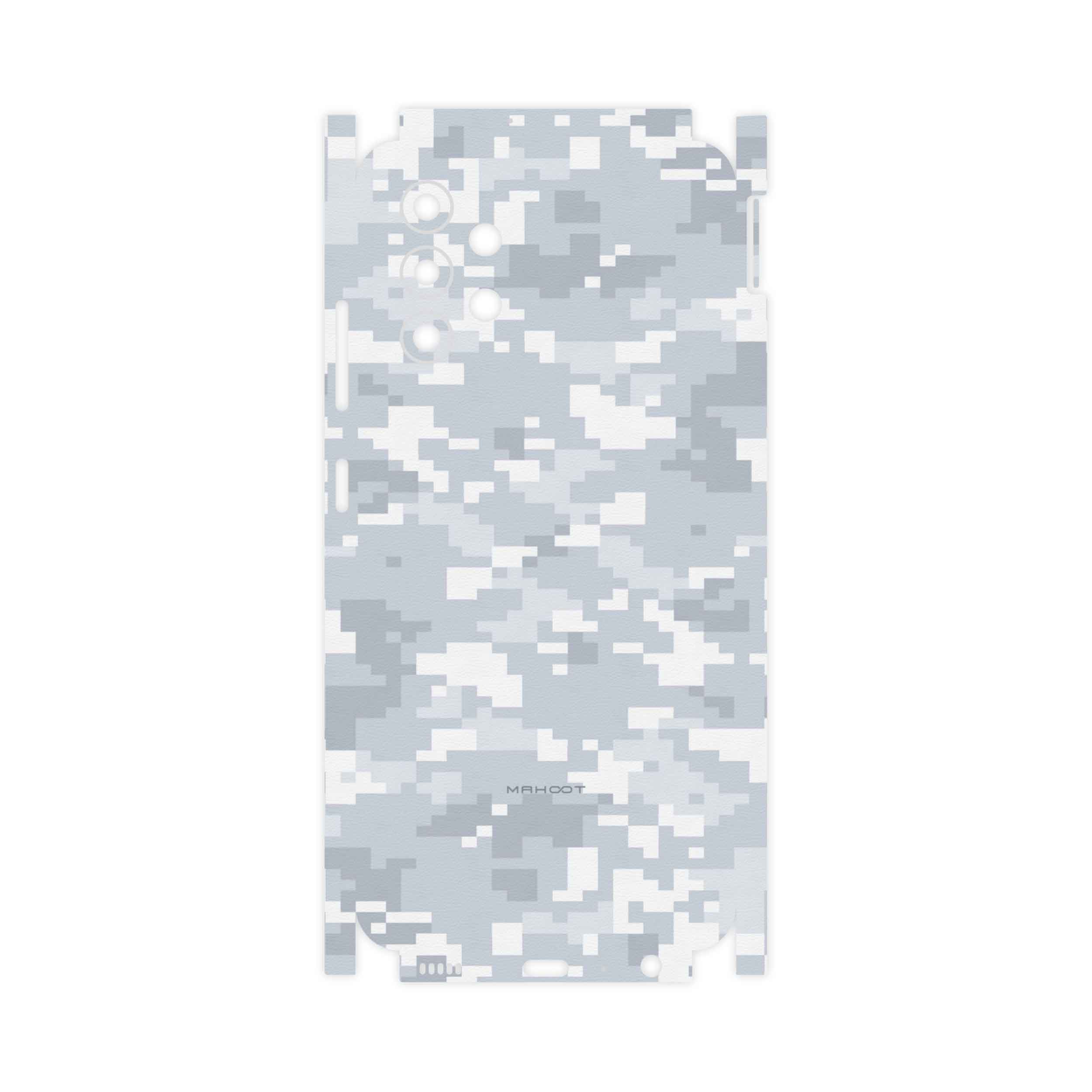 برچسب پوششی ماهوت مدل Army-Winter-Pixel-FullSkin مناسب برای گوشی موبایل سامسونگ Galaxy M32 5G