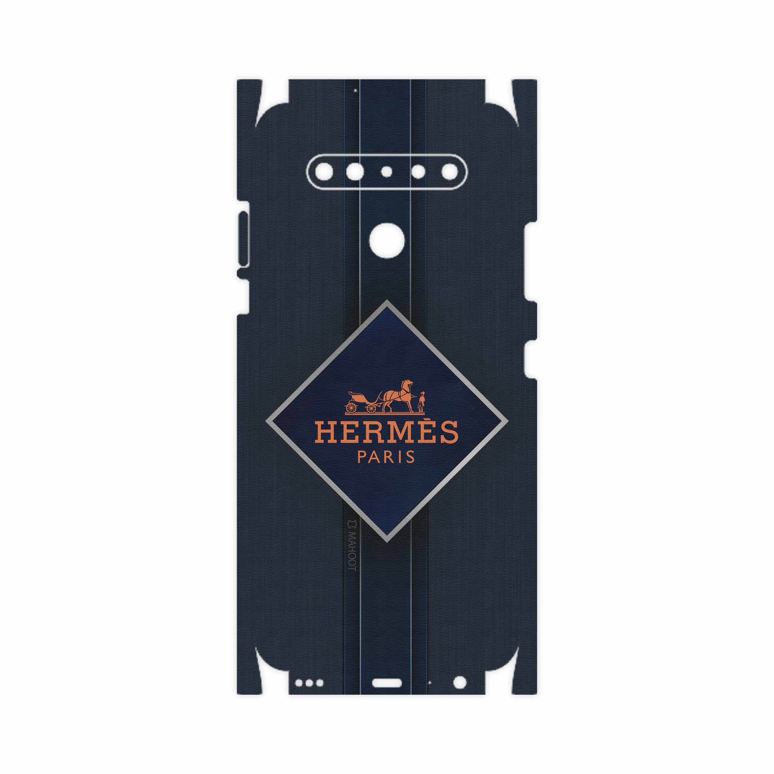 برچسب پوششی ماهوت مدل Hermes-Logo-FullSkin مناسب برای گوشی موبایل ال جی K41s
