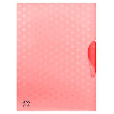 پوشه پاپکو مدل گیره بغل طرح ژلی کد A4-351 بسته 3 عددی