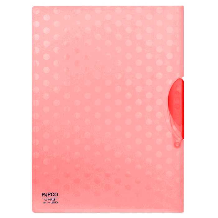 پوشه پاپکو مدل گیره بغل طرح ژلی کد A4-351 بسته 3 عددی