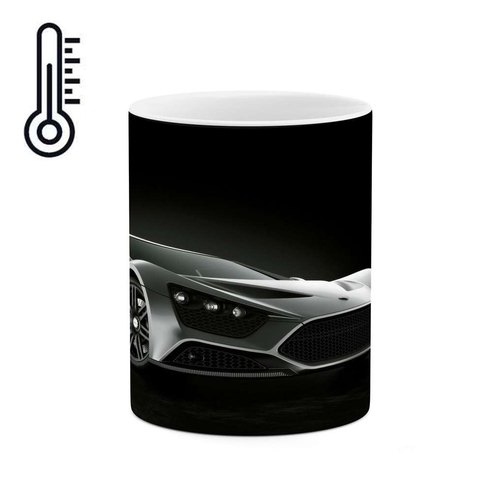 ماگ حرارتی کاکتی طرح ماشین مدل mgh16764