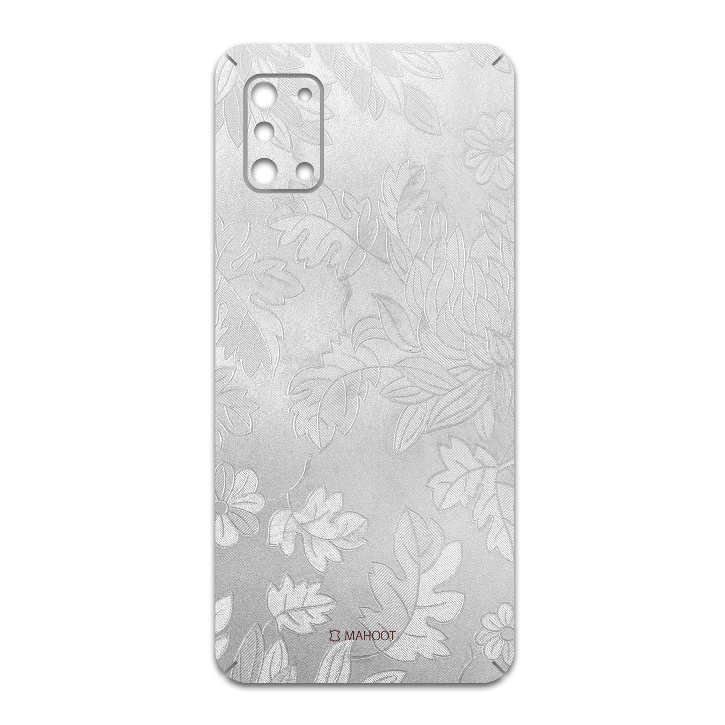 برچسب پوششی ماهوت مدل Silver-Wildflower مناسب برای گوشی موبایل سامسونگ Galaxy A31