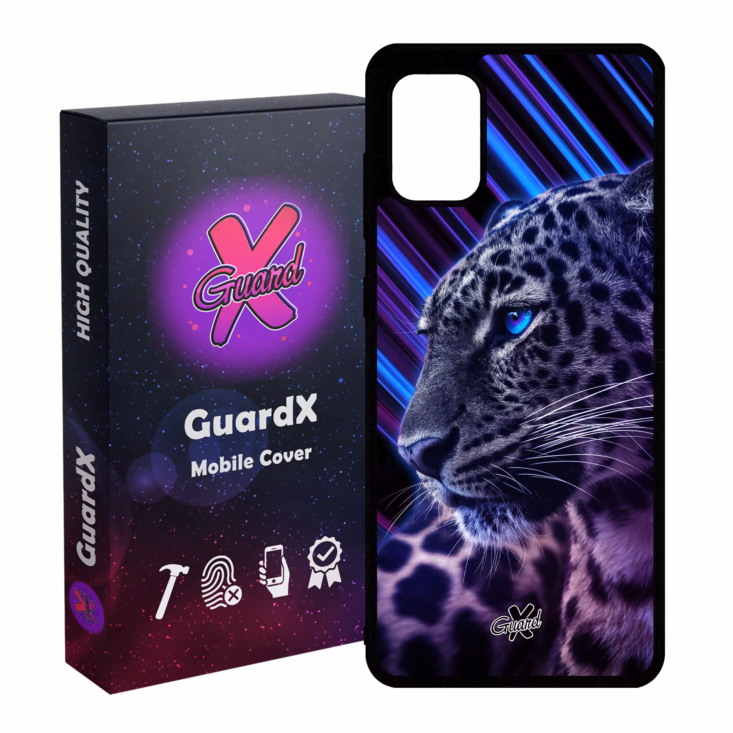 کاور گارد ایکس طرح Leopard مدل Glass10206 مناسب برای گوشی موبایل سامسونگ Galaxy A31