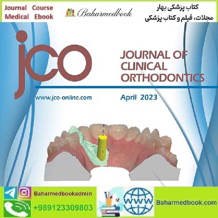 Journal of Clinical Orthodontics 2021-2024 Full Archives TRUE