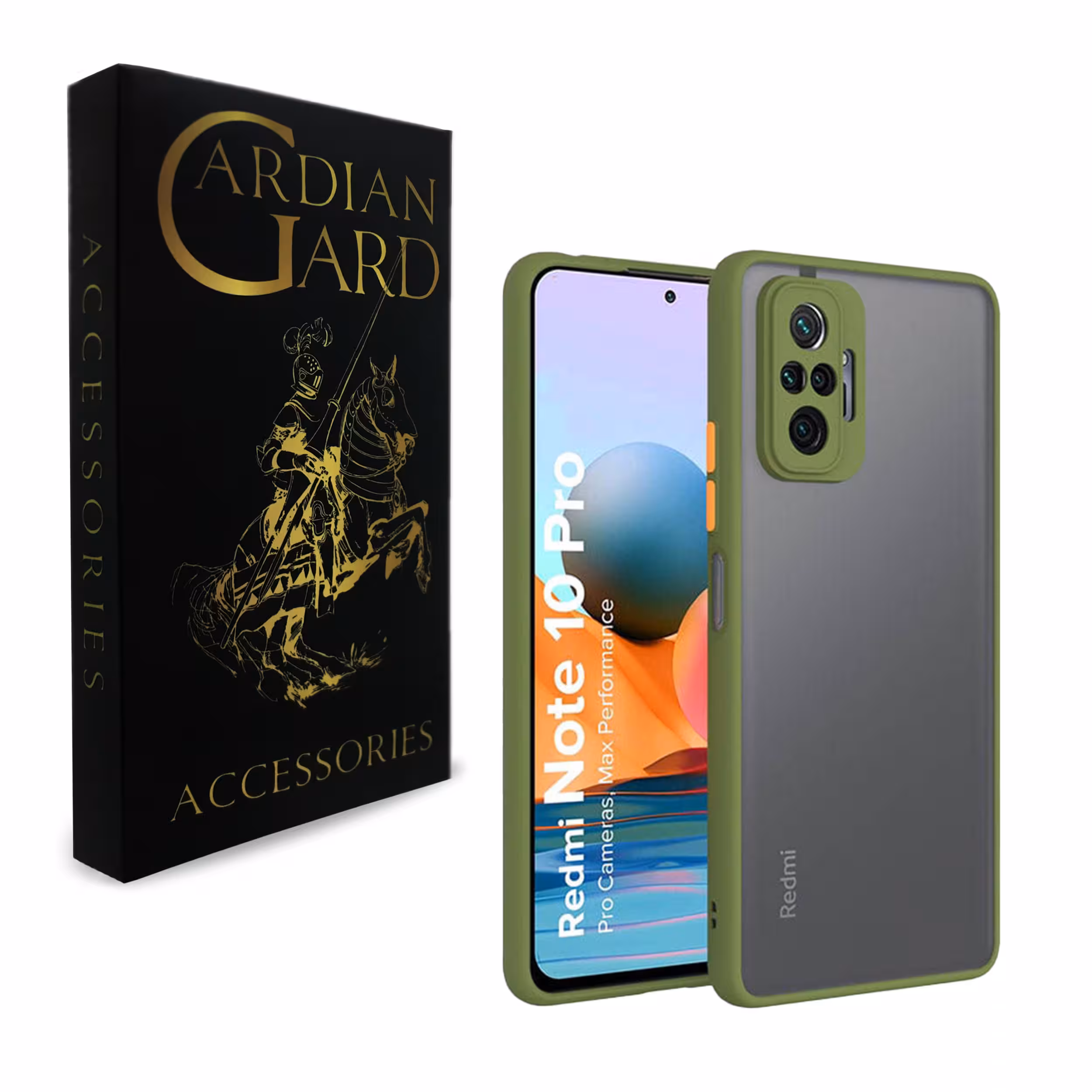 کاور گاردین گارد مدل Matte مناسب برای گوشی موبایل سامسونگ شیائومی Redmi Note 10 Pro/ Note 10 Pro Max