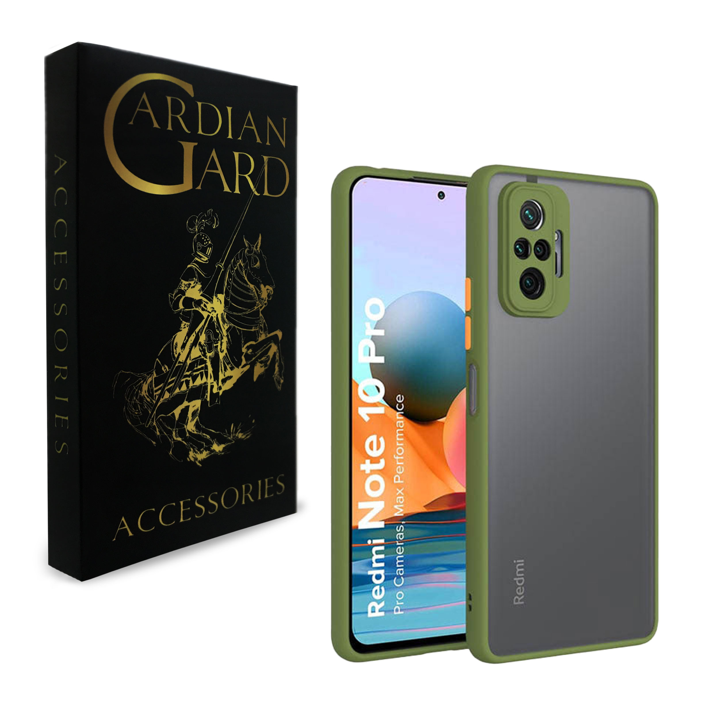 کاور گاردین گارد مدل Matte مناسب برای گوشی موبایل سامسونگ شیائومی Redmi Note 10 Pro/ Note 10 Pro Max