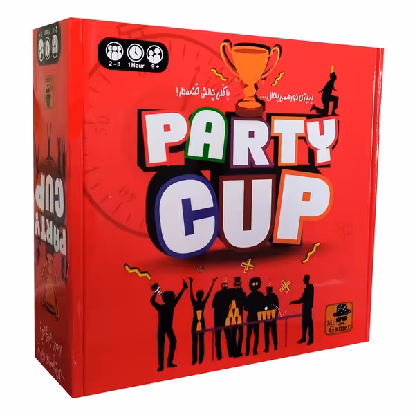 بازی فکری پارتی کاپ (party cup) - کتاب‌فروشی کوچه کتاب
