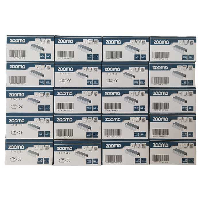 سوزن منگنه مدل  زوما سایز 10 بسته 20 عددی