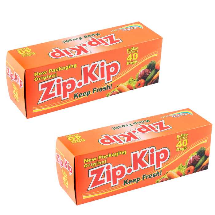 کیسه زیپ دار زیپ کیپ مدل B مجموعه 2 عددی