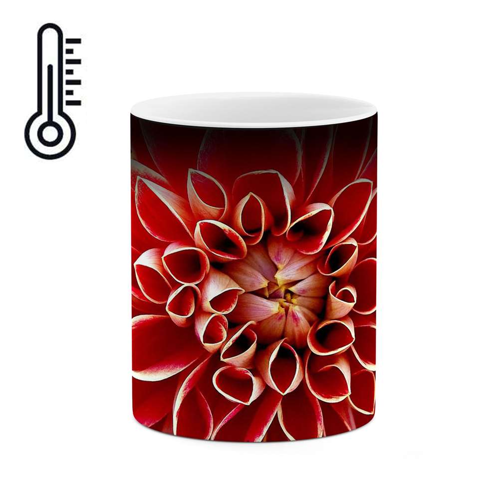 ماگ حرارتی طرح گل مدل mgh11979