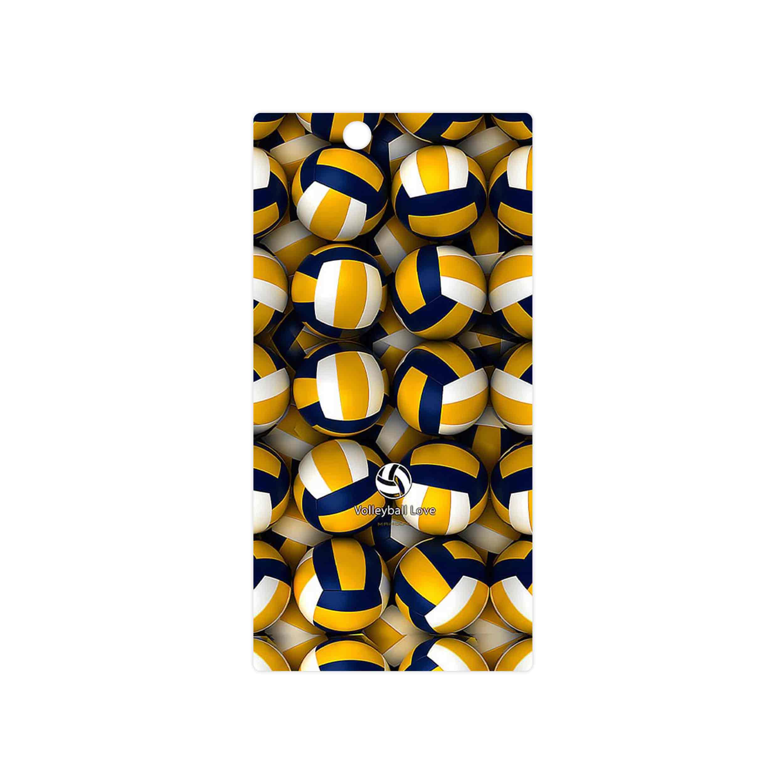 برچسب پوششی ماهوت مدل Volleyball مناسب برای گوشی موبایل سونی Xperia Z Ultra