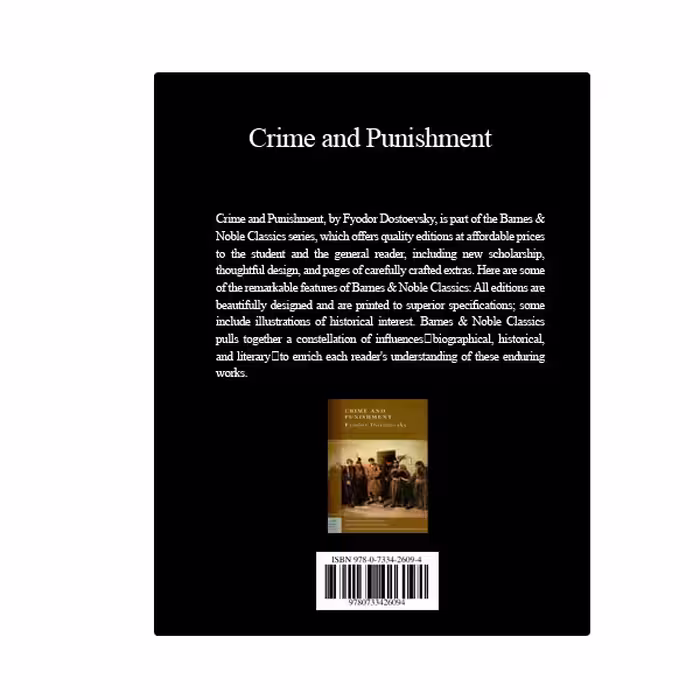 کتاب Crime and Punishment اثر جمعی از نویسندگان  انتشارات نبض دانش