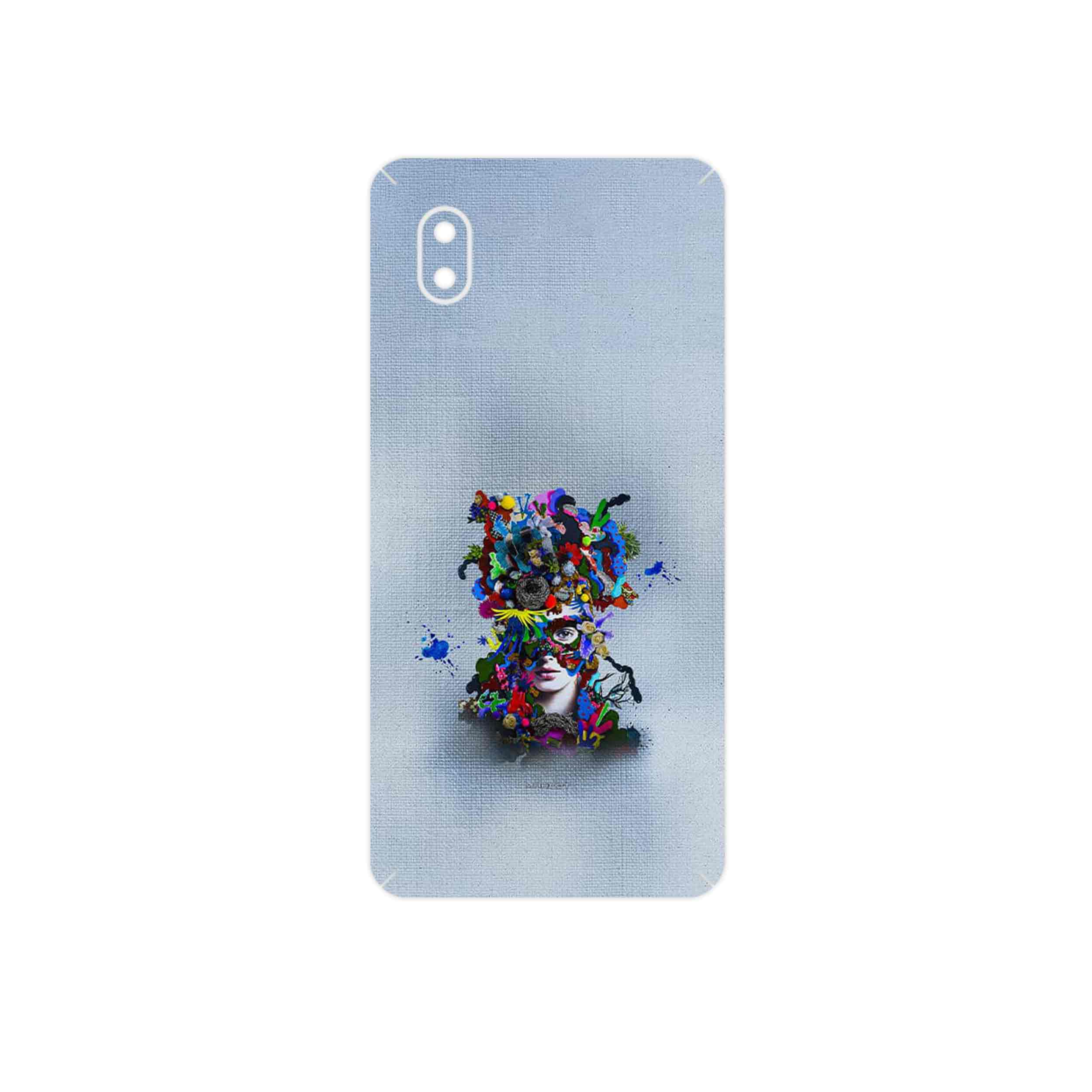 برچسب پوششی ماهوت مدل Collage of surreal Portrait of Women 4 مناسب برای گوشی موبایل سامسونگ Galaxy A01 Core