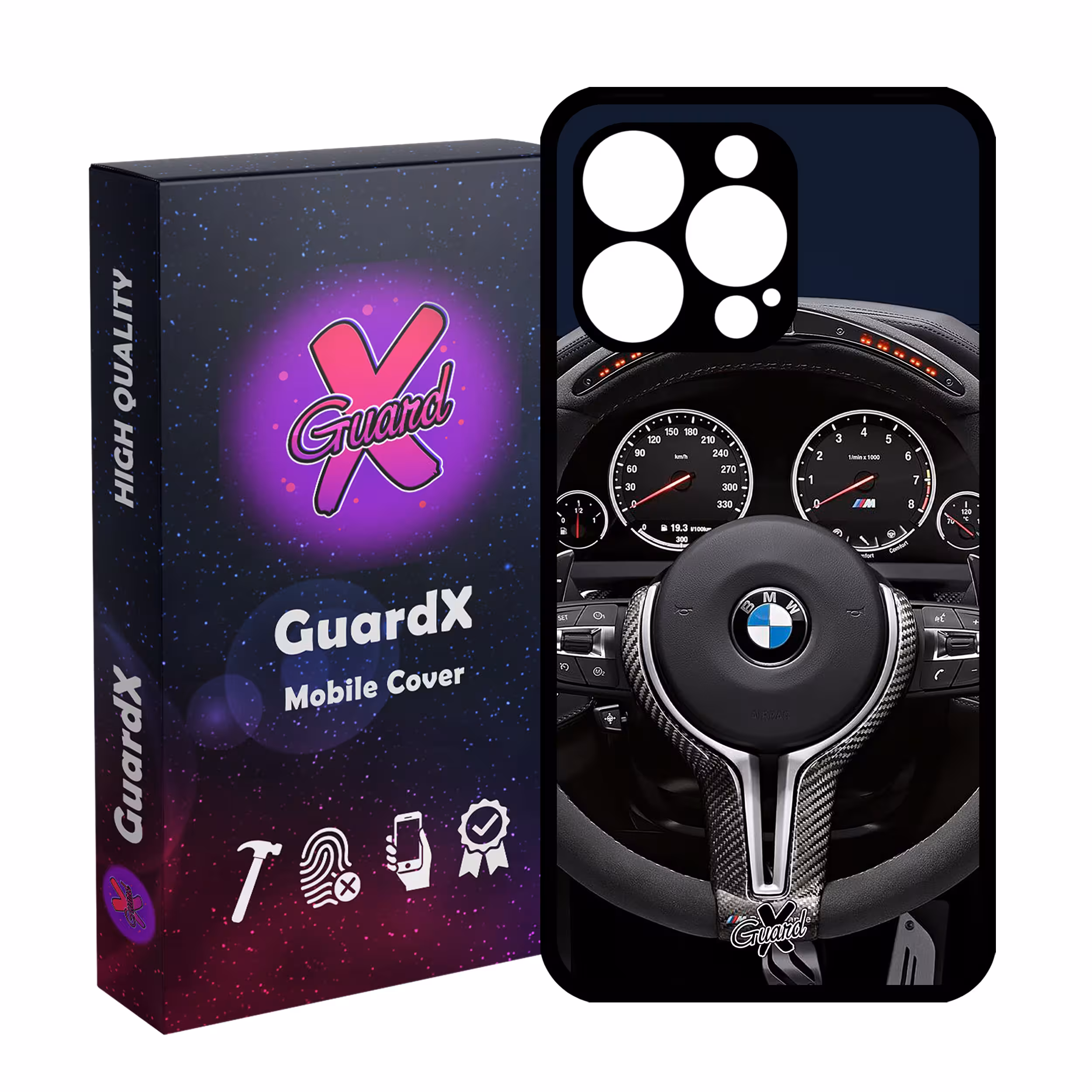 کاور گارد ایکس طرح BMW مدل Glass10345 مناسب برای گوشی موبایل اپل iPhone 13 Pro