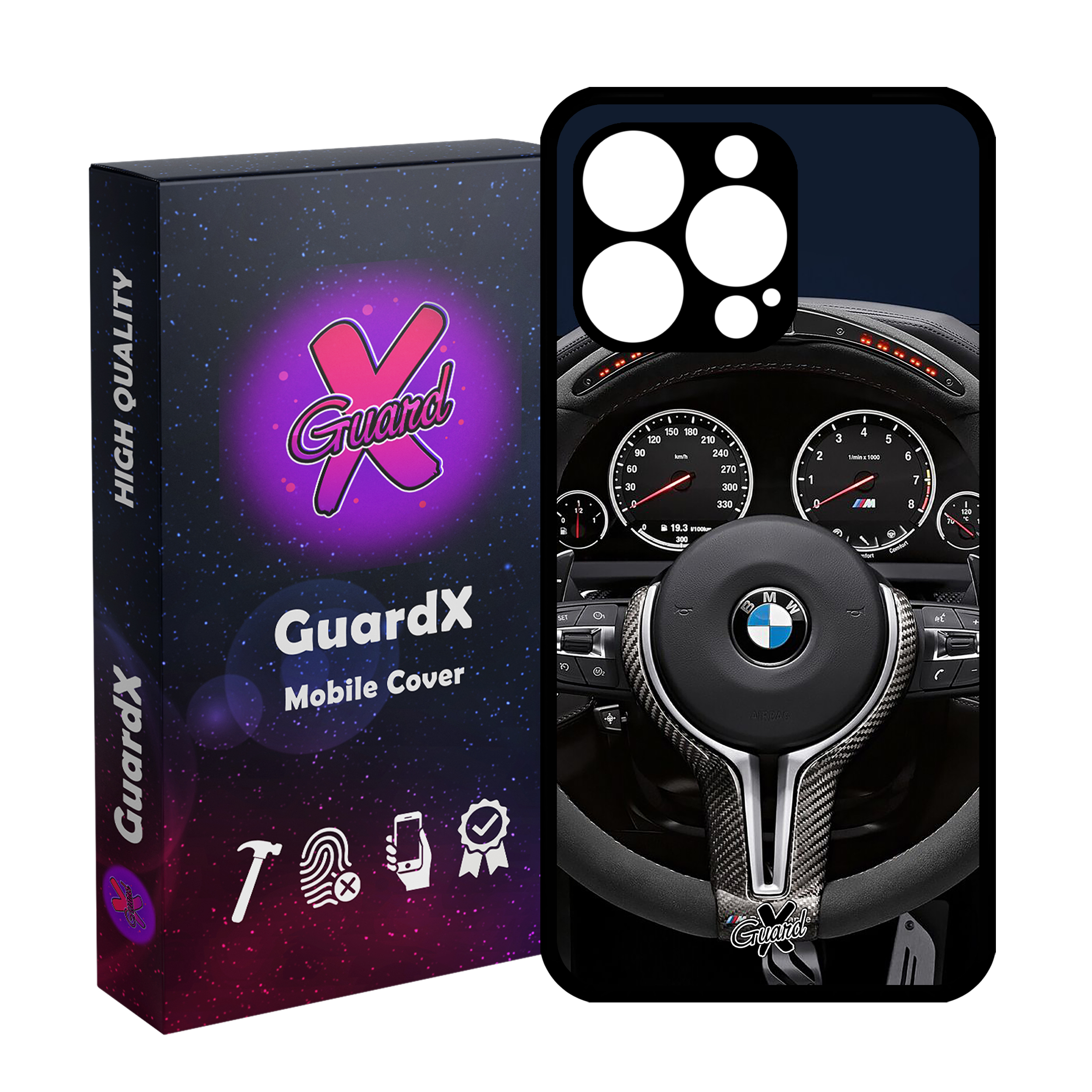 کاور گارد ایکس طرح BMW مدل Glass10345 مناسب برای گوشی موبایل اپل iPhone 13 Pro