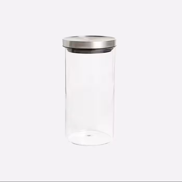 بانکه درب استیل گنجایش 1200 سی سی یونیک کد 1273