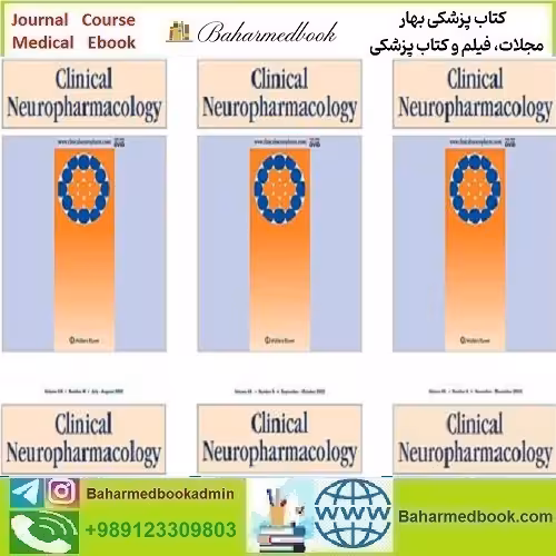 Clinical Neuropharmacology 2024 Full Archives TRUE PDF price 30€ - کتاب پزشکی بهار