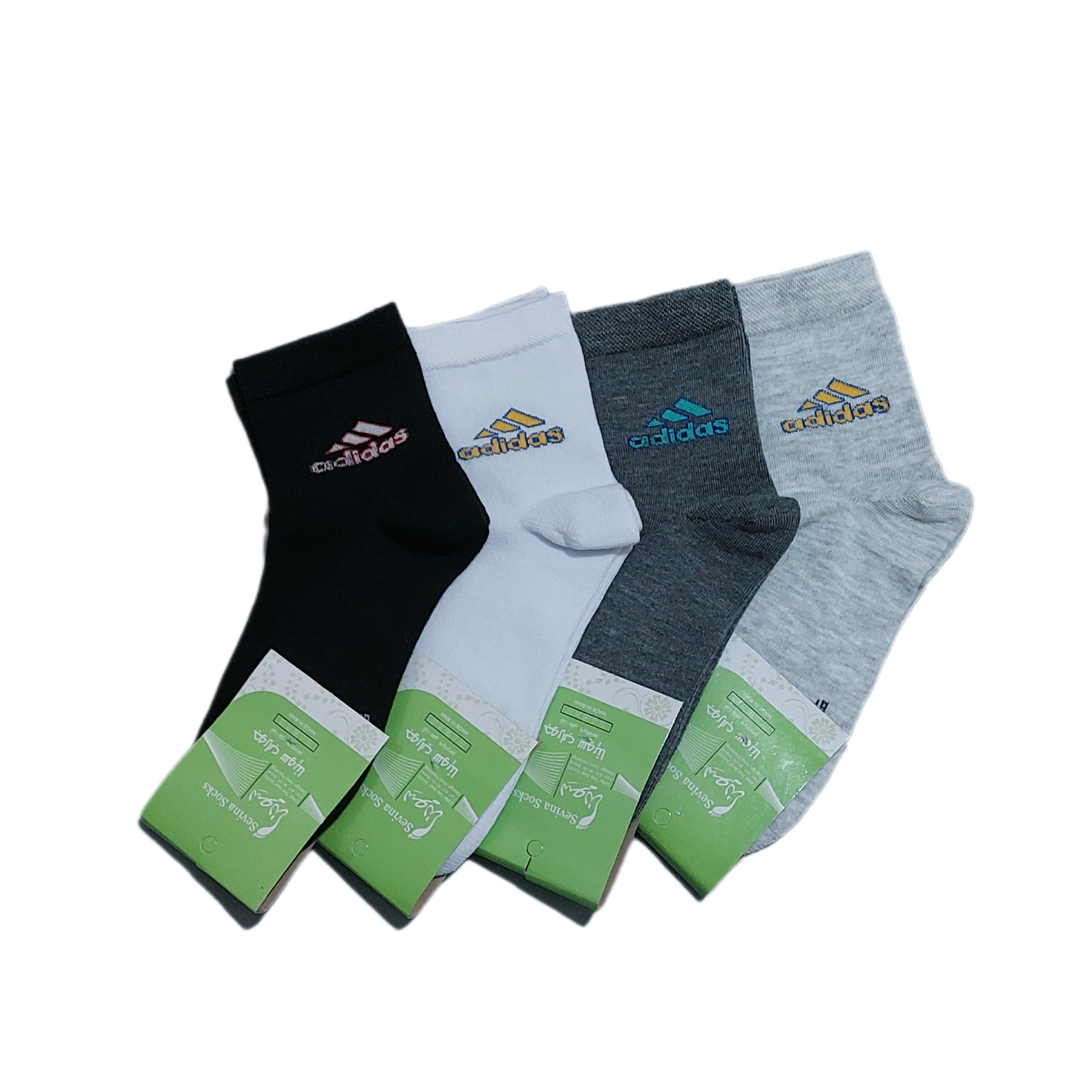 جوراب ساق کوتاه سوینا کد 039 مجموعه 4 عددی