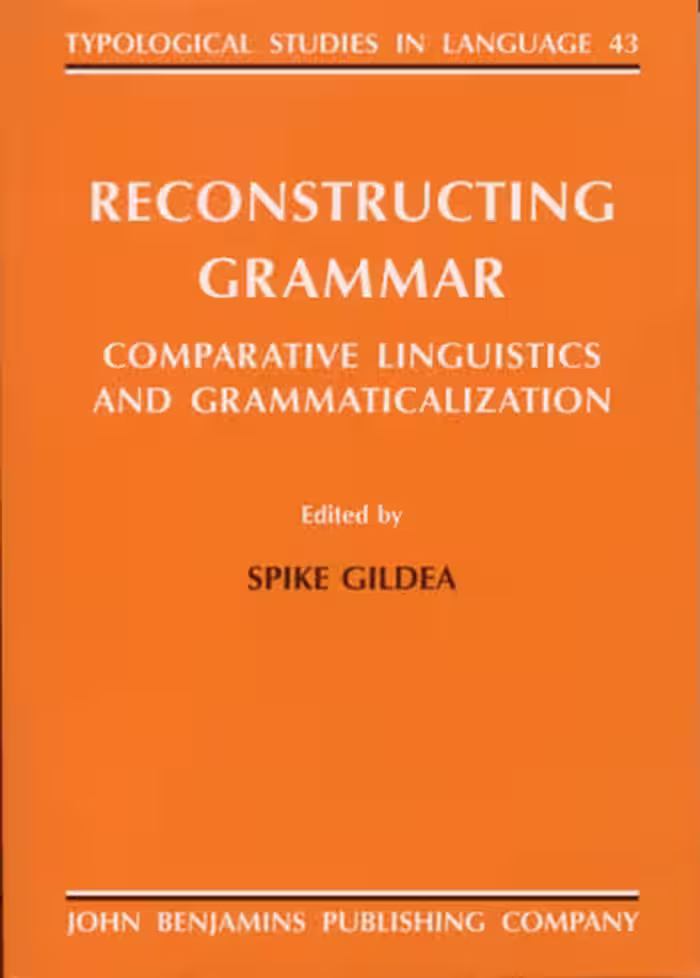خرید و دانلود نسخه کامل کتاب Reconstructing Grammar: Comparative Linguistics and Grammaticalization