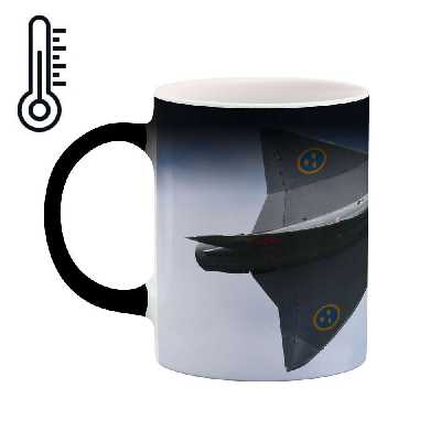 ماگ حرارتی کاکتی طرح هواپیما مدل mgh16709