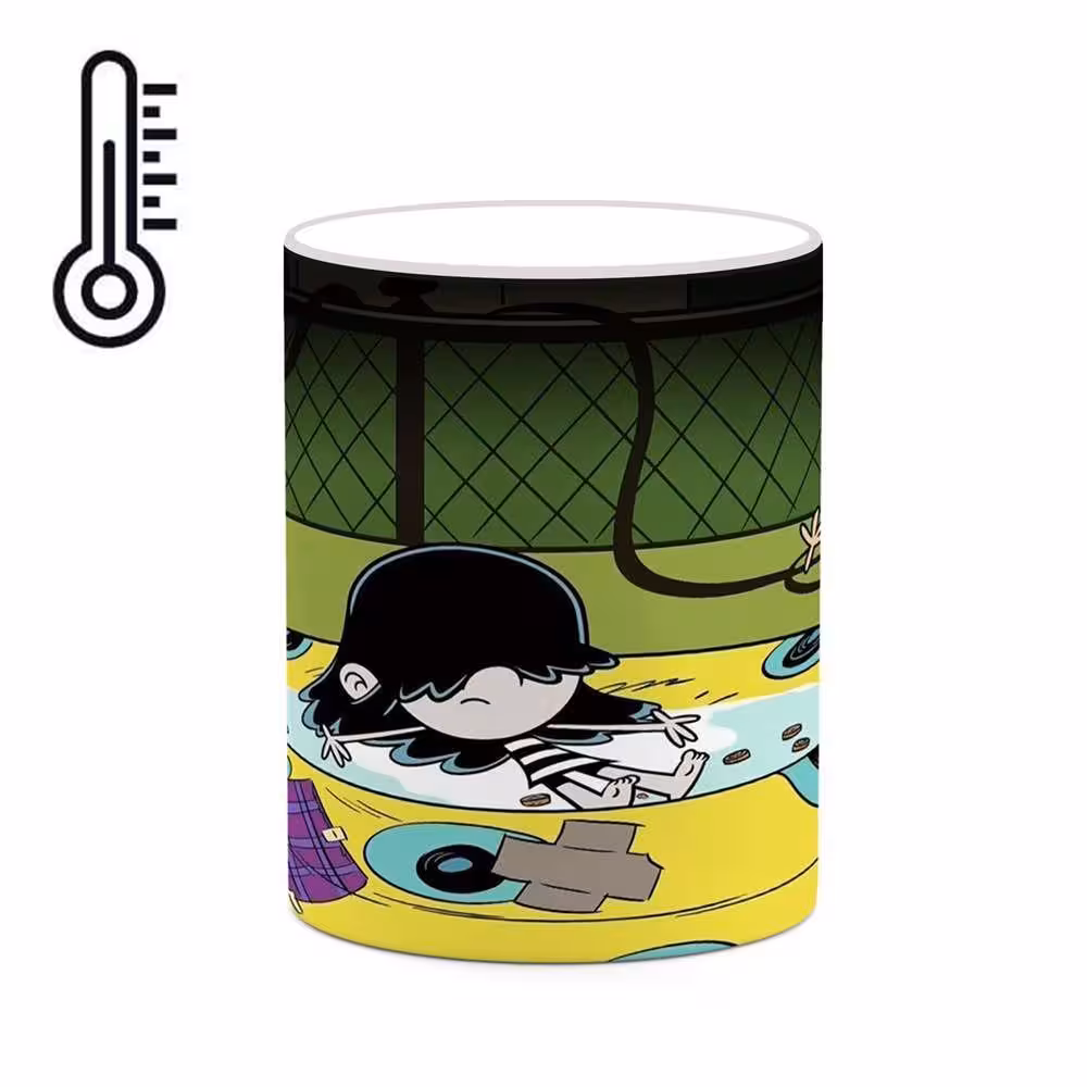 ماگ حرارتی کاکتی طرح کارتون The Loud House مدل mgh23424