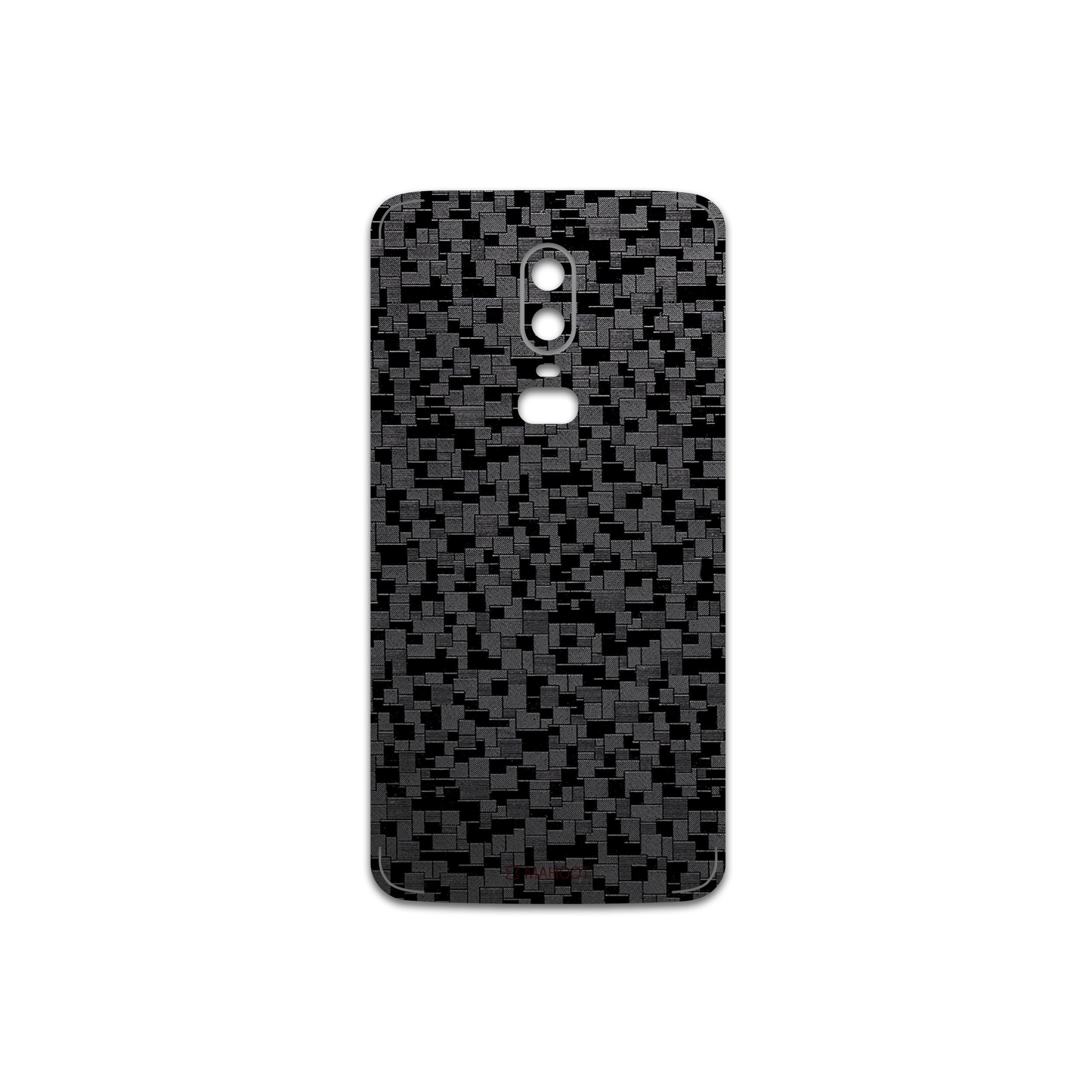 برچسب پوششی ماهوت مدل Black-Silicon مناسب برای گوشی موبایل وان پلاس 6