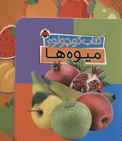کتاب کوچولوی میوه ها (2زبانه،گلاسه،سیمی)